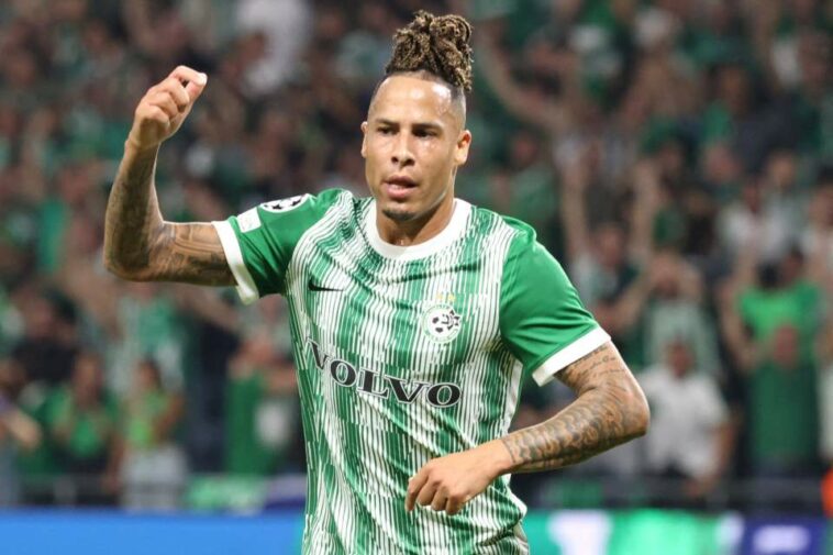 Tjaronn Chery anotó el primer gol del Maccabi Haifa en la Liga de Campeones en 20 años