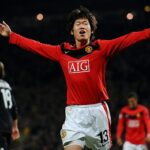 Park Ji-Sung jugó 205 partidos con el Manchester United y ganó cuatro veces la Premier League.