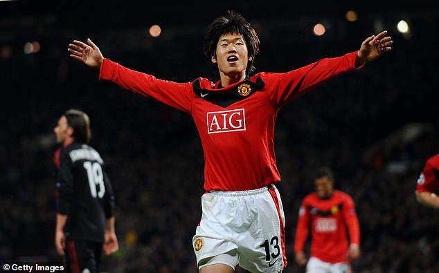 Park Ji-Sung jugó 205 partidos con el Manchester United y ganó cuatro veces la Premier League.