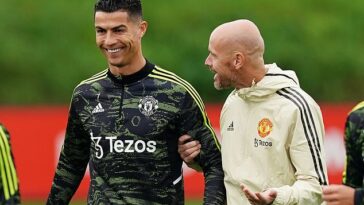 Erik ten Hag podría recibir un total de '£ 100 millones' si Cristiano Ronaldo deja el club