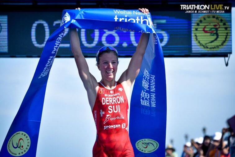 Julie Derron / Weihai Copa del Mundo de Triatlón ITU 2019