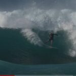 JOHN FLORENCE SURFS DISPARANDO SUNSET BEACH!