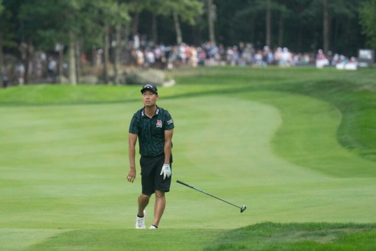 Kevin Na se retiró de LIV Golf Jeddah a mitad de la segunda ronda