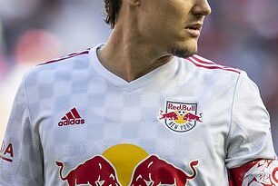 Aaron Long, defensa central de los Red Bulls de Nueva York