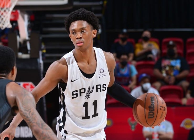 Spurs waive 2021 first-round pick Josh Primo