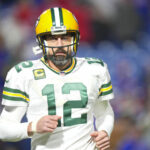 El mariscal de campo de los Empacadores de Green Bay, Aaron Rodgers.  (Gregory Fisher-USA TODAY Deportes)