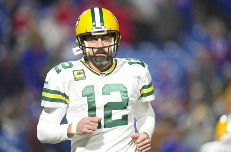 El mariscal de campo de los Empacadores de Green Bay, Aaron Rodgers.  (Gregory Fisher-USA TODAY Deportes)