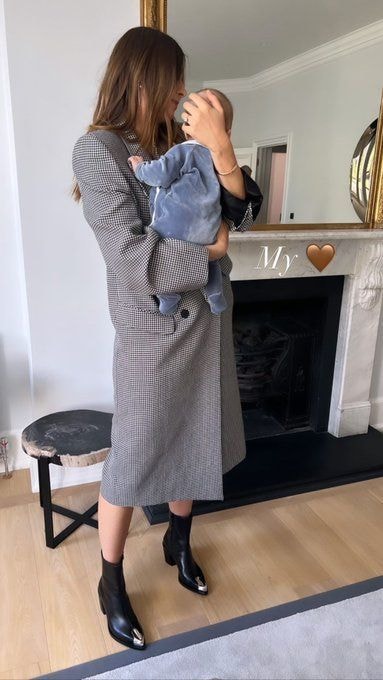 Maria Sharapova está preciosa con su hijo Theodore en Londres