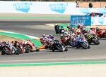 Inicio de carrera, carrera de MotoGP, MotoGP de Aragón, 18 de septiembre