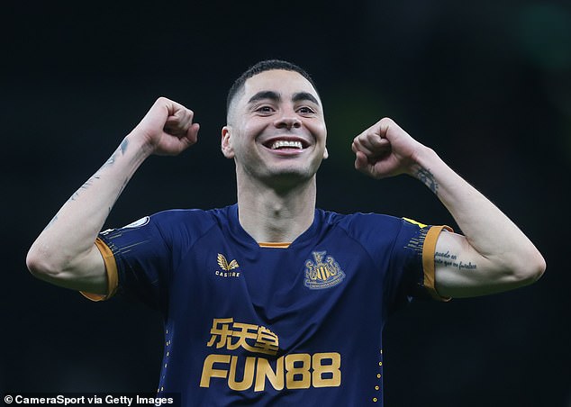 Según los informes, Newcastle United está dispuesto a recompensar a Miguel Almiron en forma con un nuevo contrato