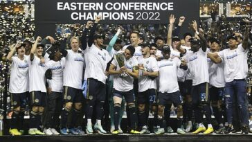 Philadelphia Union se coronó campeón de la Conferencia Este de la MLS después de la victoria por 3-1 el domingo