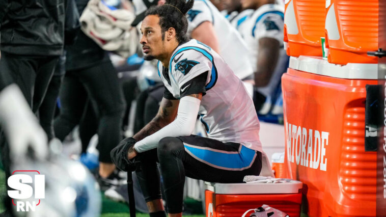 Robby Anderson de los Panthers fue expulsado del juego contra los Rams por discutir con los entrenadores