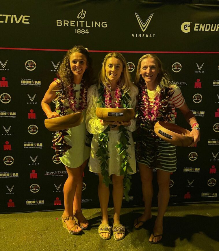 Umeke - Campeonato del Mundo IRONMAN 2022 - Lucy Charles-Barclay, Fenella Langridge, Laura Siddall