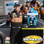 Sammy Smith en el carril de la victoria en Phoenix Raceway - ARCA Menards Series West