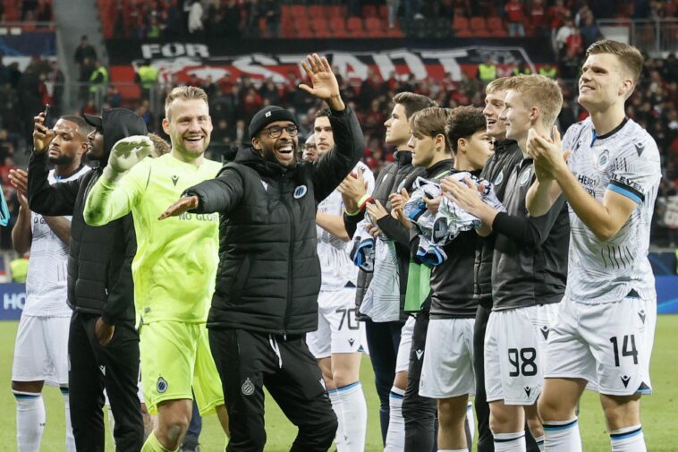 El conjunto belga se clasificó para los octavos de final de la Champions League