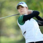 Nelly Korda durante la primera ronda del Campeonato Walmart NW Arkansas Presentado por P&G en Pinnacle Country Club el 23 de septiembre de 2022