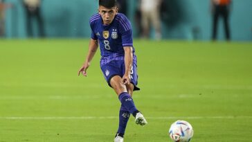 Thiago Almada fue convocado tarde a la selección argentina como reemplazo por lesión