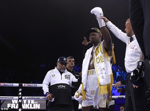 Dillian Whyte defendió la decisión de los jueces después de derrotar a Jermaine Franklin el sábado