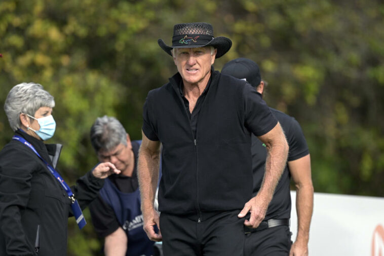 Greg Norman, director ejecutivo de LIV Golf