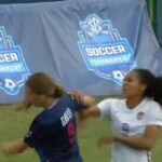 Estalló una pelea salvaje durante el partido de fútbol femenino de Ole Miss y LSU el domingo