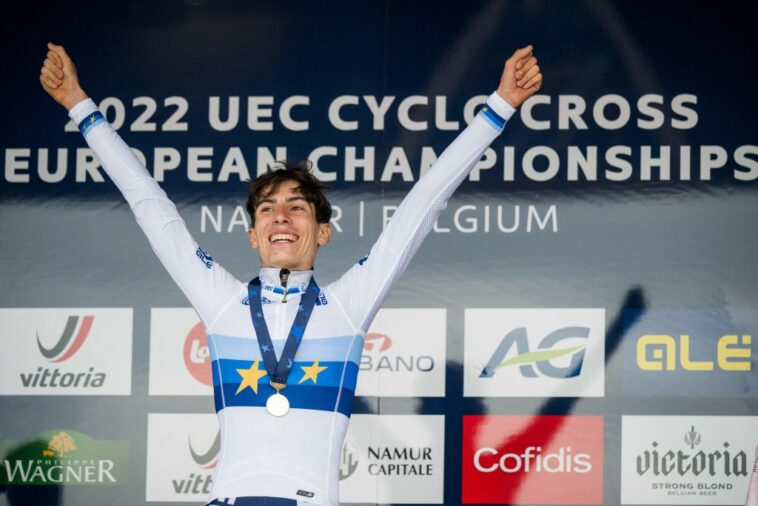 Leo Bisiaux gana el título europeo júnior masculino de ciclocross