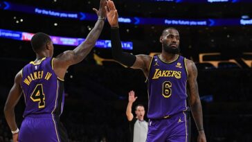 Los LA Lakers, liderados por la estrella LeBron James, son el equipo deportivo más popular de los EE. UU.