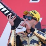 MotoGP Valencia: el campeón de Moto2 Fernández 'orgulloso de su extraña carrera'