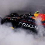 Sergio Pérez (MEX) Red Bull Racing RB18.  20.11.2022.  Campeonato Mundial de Fórmula 1, Rd 22, Gran Premio de Abu Dhabi, Circuito Yas Marina, Abu Dhabi, Carrera