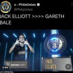 El tweet ahora eliminado sugirió en broma que Jack Elliott es mejor que Gareth Bale