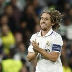 Luka Modric abrió el marcador con un penalti en la victoria del Real Madrid por 5-1 ante el Celta