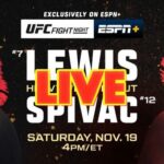 Resultados de UFC Vegas 65: Lewis vs Spivak