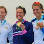 Flora Duffy Podio Commonwealth Games Triatlón Birmingham 2022