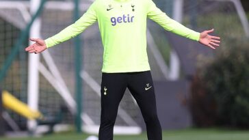 Cristian Romero está de regreso y disponible para el choque del Tottenham contra Aston Villa el domingo