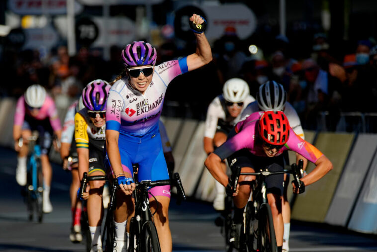 Baker y Manly encabezan la lista australiana de BikeExchange en el Women's Tour Down Under