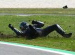 Accidente de Franco Morbidelli, carrera de MotoGP, MotoGP de Australia, 16 de octubre