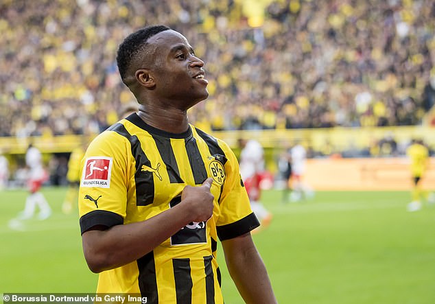 Youssoufa Moukoko ha negado los rumores de que estaba retrasando las negociaciones de contrato en Dortmund