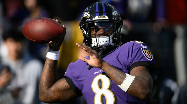 Es poco probable que Lamar Jackson de Ravens juegue contra Steelers en la semana 14