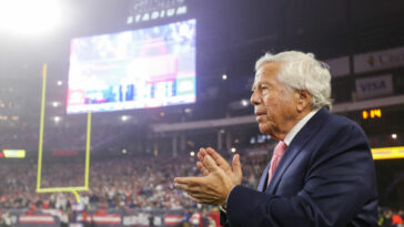 Patriotas de Nueva Inglaterra, Robert Kraft.  (Paul Rutherford-USA TODAY Deportes)