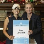 Inspirado por la carrera de la Copa Mundial de Marruecos, Laklalech ocupa el lugar de la LPGA