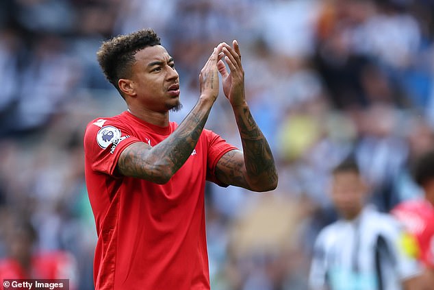 Jesse Lingard se ha abierto sobre las razones detrás de su mudanza a Nottingham Forest