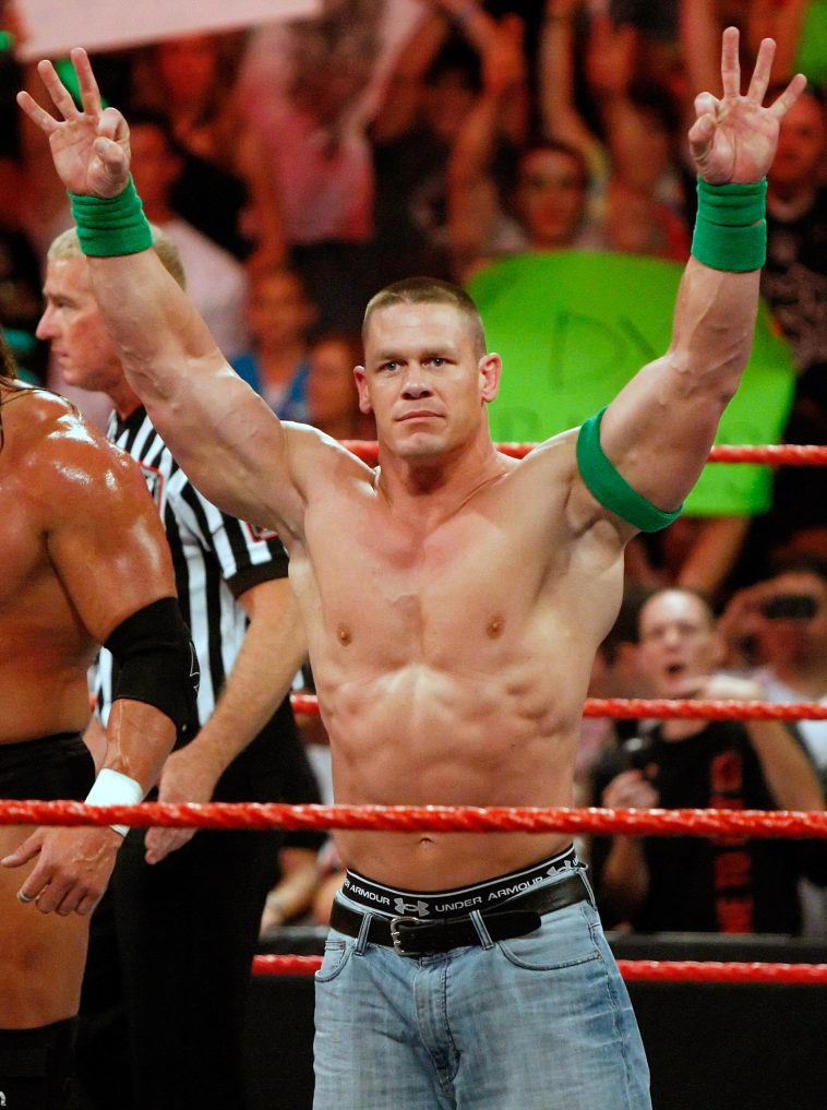 John Cena ha luchado en todos los años desde 2002