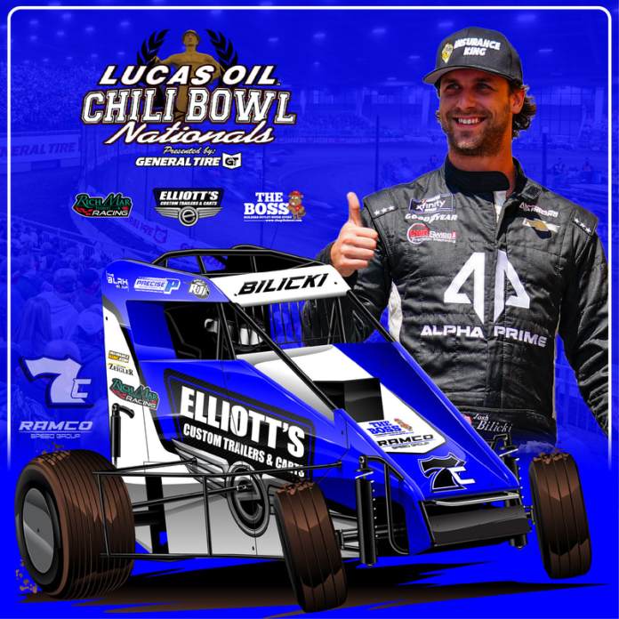 Josh Bilicki se asocia con Ramco Speed ​​Group para debutar en Chili Bowl Nationals