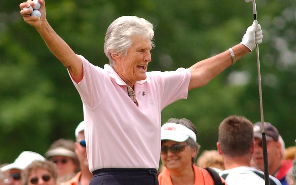 Kathy Whitworth tuvo más victorias profesionales que cualquier golfista, más que Tiger Woods, Sam Snead, Mickey Wright o Annika Sorenstam - AP