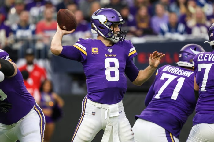 El mariscal de campo de los Vikings, Kirk Cousins, diseñó la mayor remontada en la historia de la NFL, lanzando para 460 yardas y cuatro touchdowns contra los Colts.