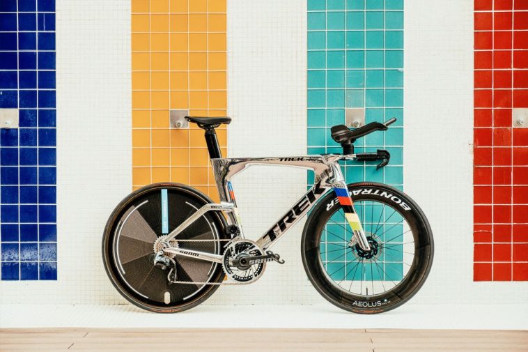 La bicicleta de contrarreloj de Ellen Van Dijk puede ser la más impresionante que jamás hayamos visto