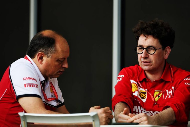 Leclerc: la buena relación con Vasseur 'no debería influir' en Ferrari
