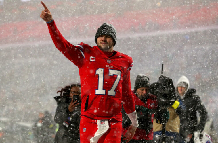 Josh Allen #17 de los Buffalo Bills.  (Bryan M. Bennett/Getty Images)