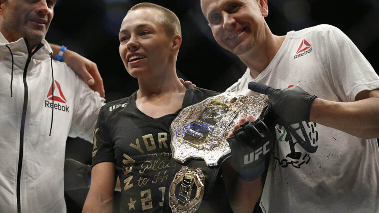 Rose Namajunas lista para pelea de lucha contra Gillian Robertson