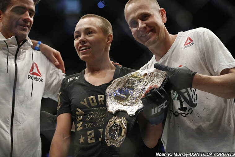 Rose Namajunas lista para pelea de lucha contra Gillian Robertson