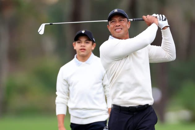 Tiger Son Charlie Woods se preparó para NIL Millions si él elige